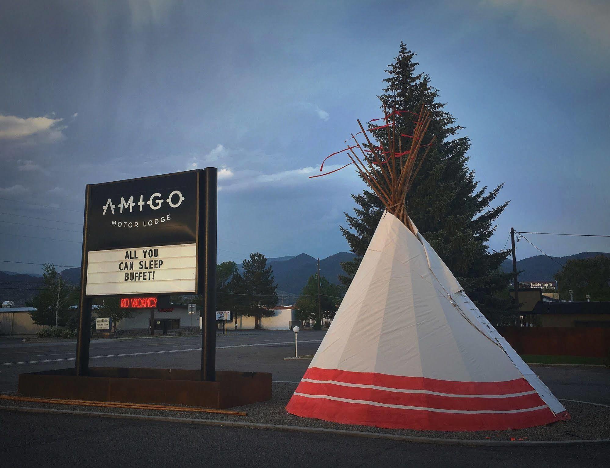 Amigo Motor Lodge Salida Buitenkant foto